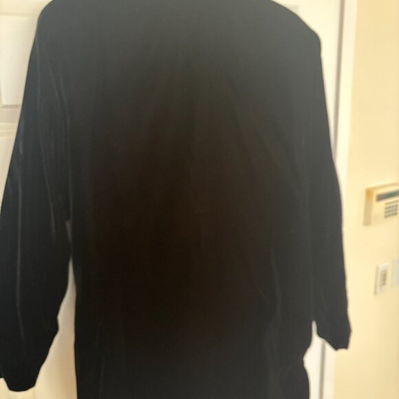 Black Velvet evening jacket, fully lined - Picture 4 of 4
